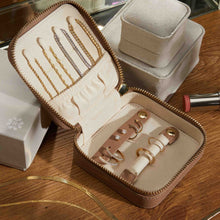 Womens | Mia Jewelry Travel Case | Taupe