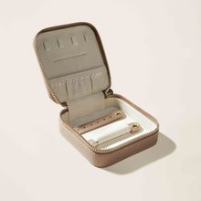 Womens | Mia Jewelry Travel Case | Taupe