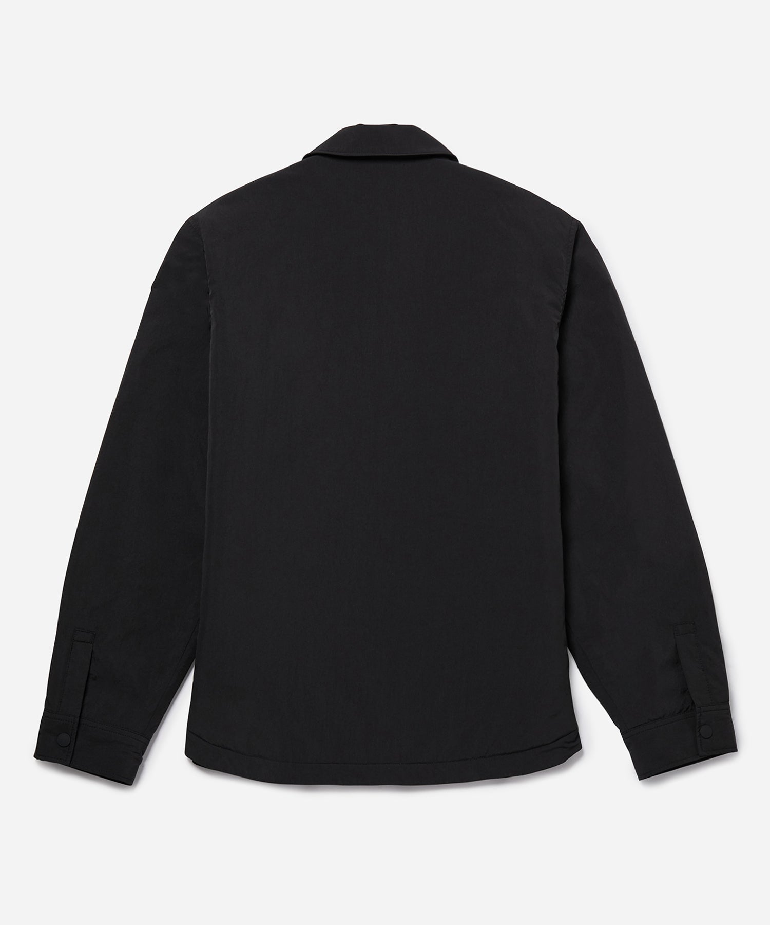 Black | Rhodes Nylon Padded Overshirt