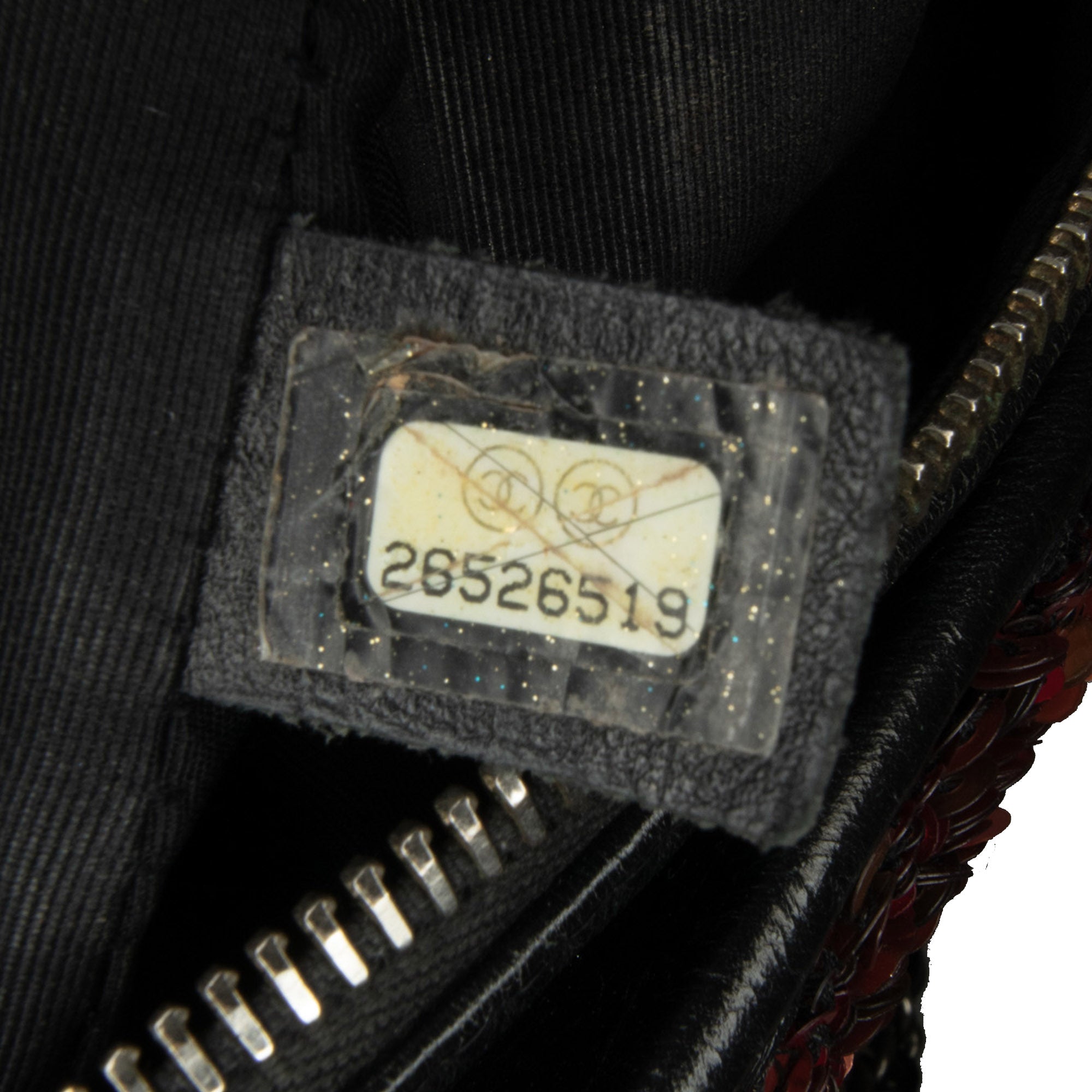 Chanel | Pre-Owned Small Sequin Gabrielle Crossbody | Brown/Bronze/Black