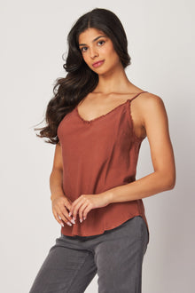 Frayed Cami - Autumn Amber