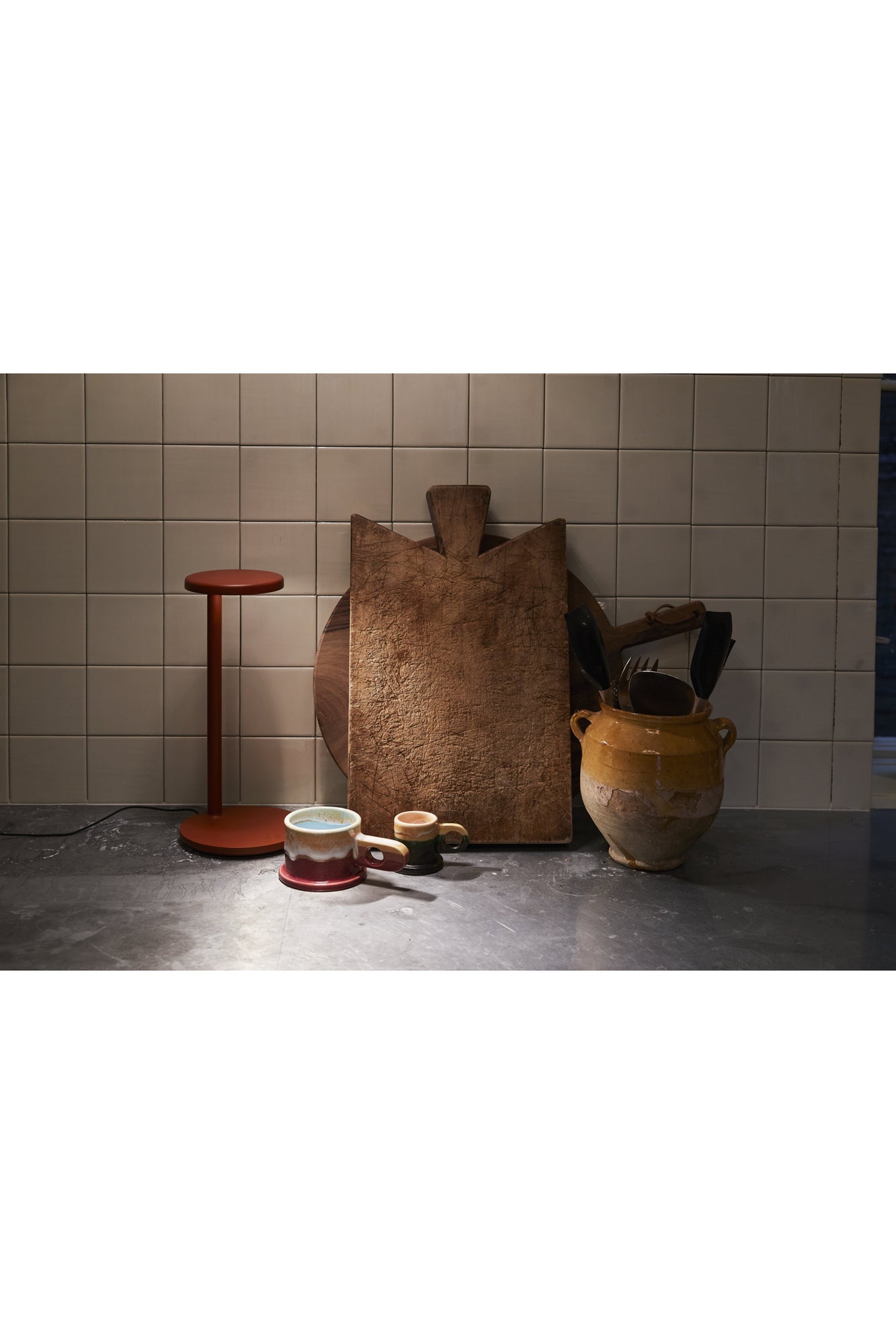 Oblique Qi Table 2700K | Sage