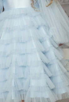 Alaska Baby Blue Tulle Dress | Blue