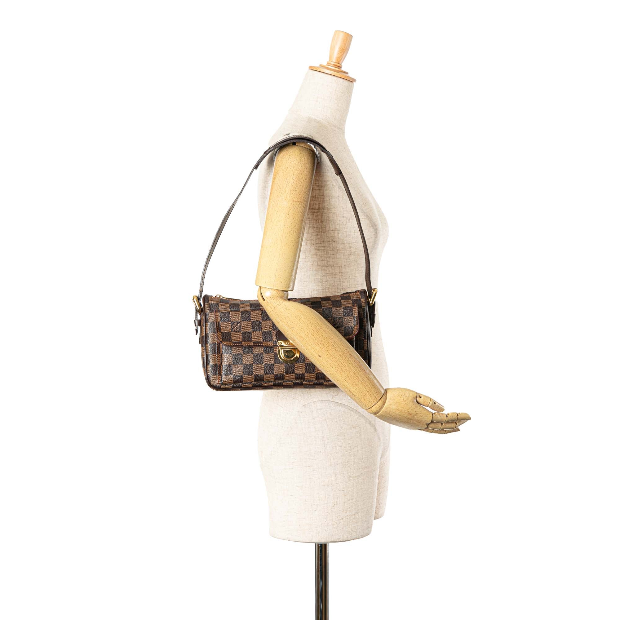 Louis Vuitton | Pre-Owned Damier Ebene Ravello GM | Brown