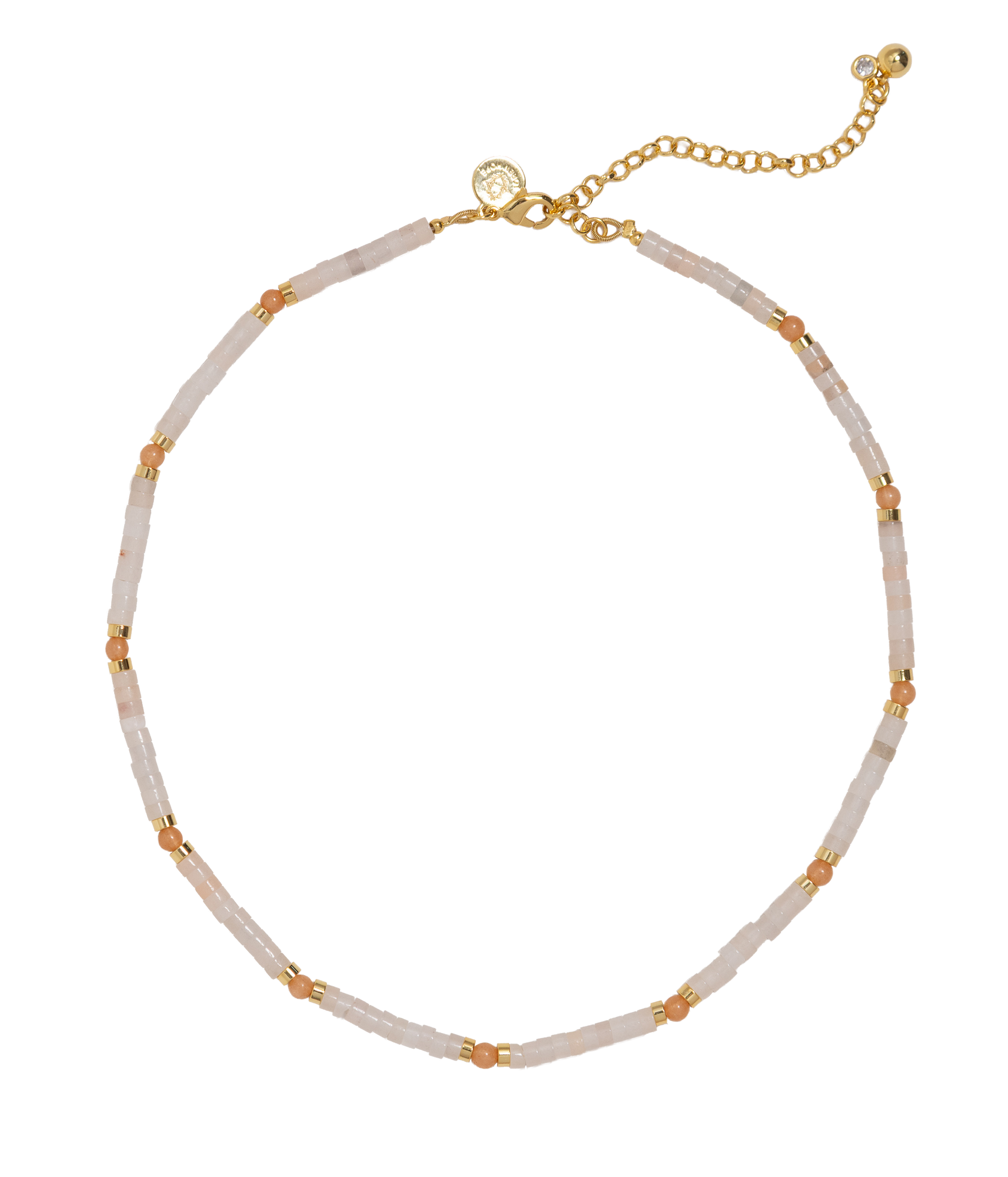 Oriel Necklace | White