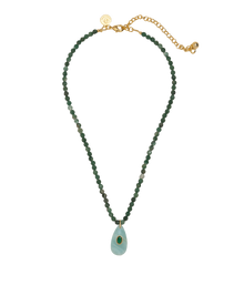Adoria Necklace in Green - Loren Hope