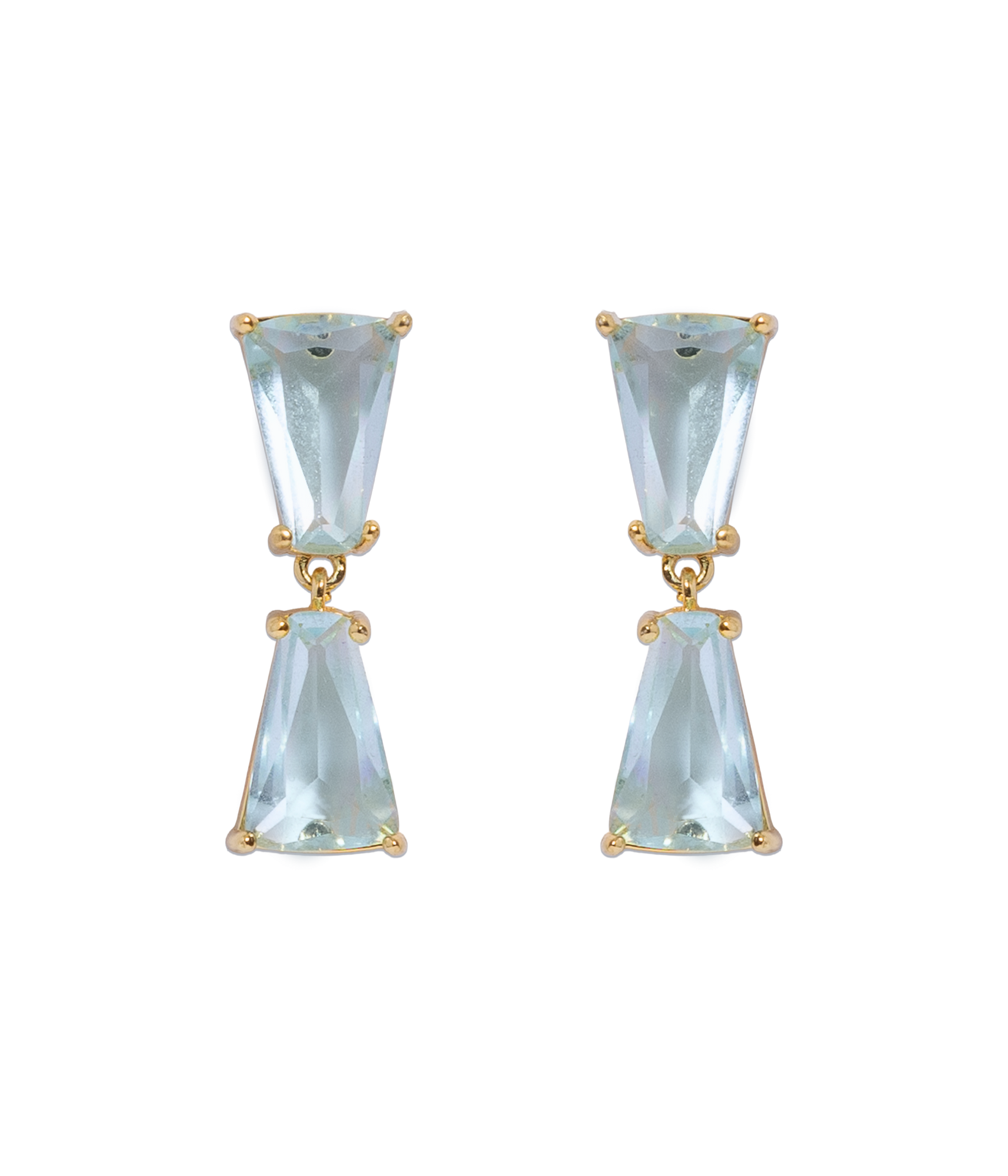 Lucent Earrings | Aqua