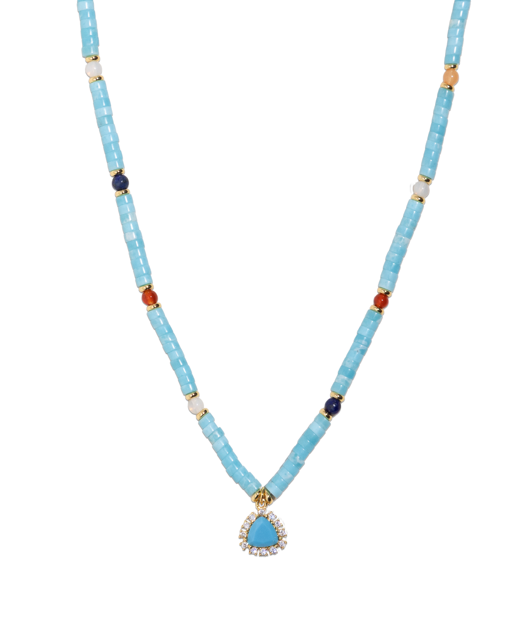 Coraline Necklace | Turquoise