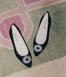 Stevie Ballerina Flats | Black