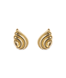 Florina Stud Earrings | Gold
