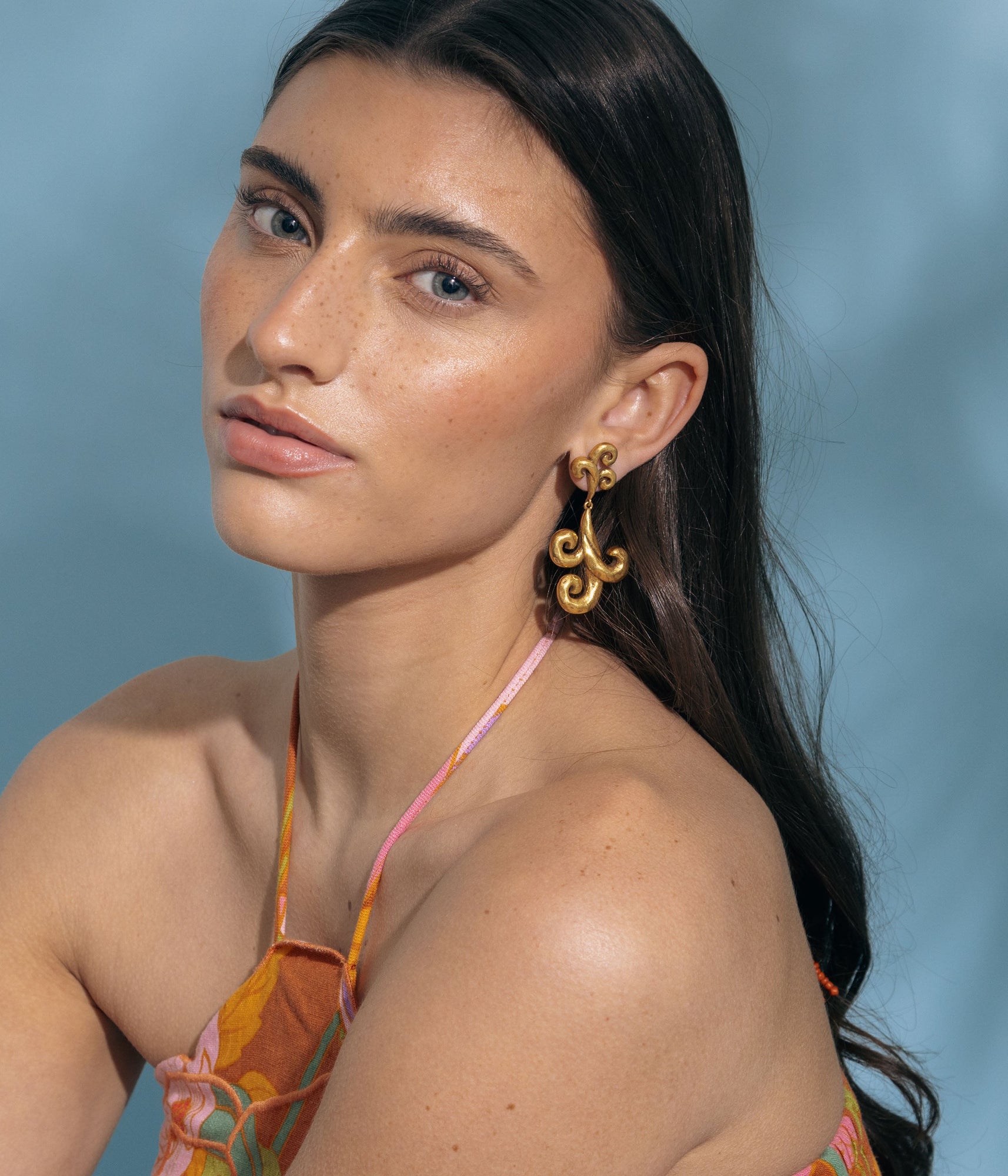 Palermo Earrings | Gold