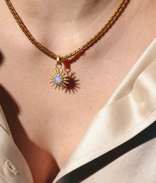 Fira Sun Pendant | Gold
