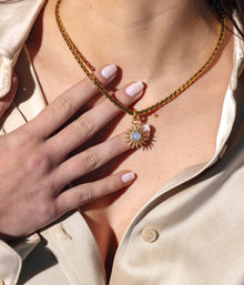 Fira Sun Pendant | Gold