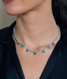 Rune Necklace | Blue