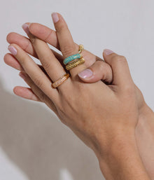 Veyra Ring in Violet - Loren Hope