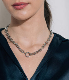 Caelia Necklace | Silver