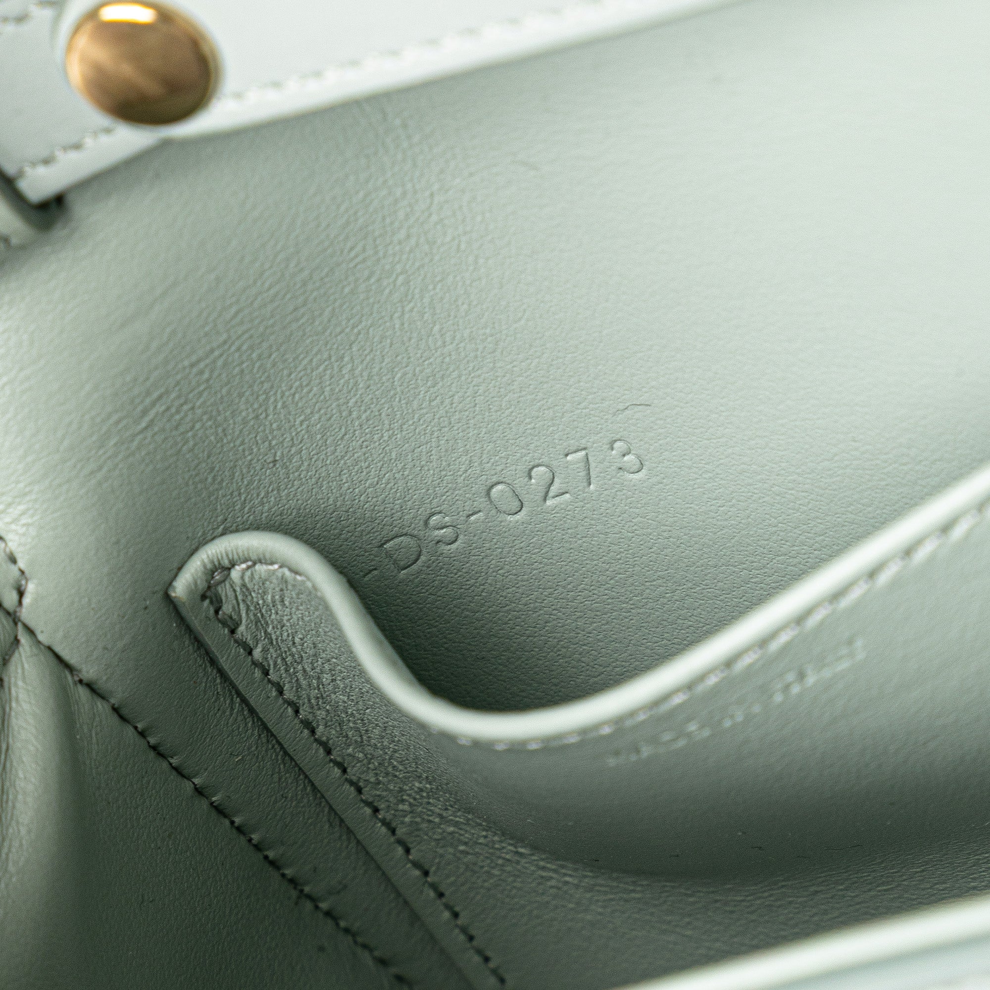 Celine | Pre-Owned Mini Calfskin Claude Crossbody | Blue/Light Blue