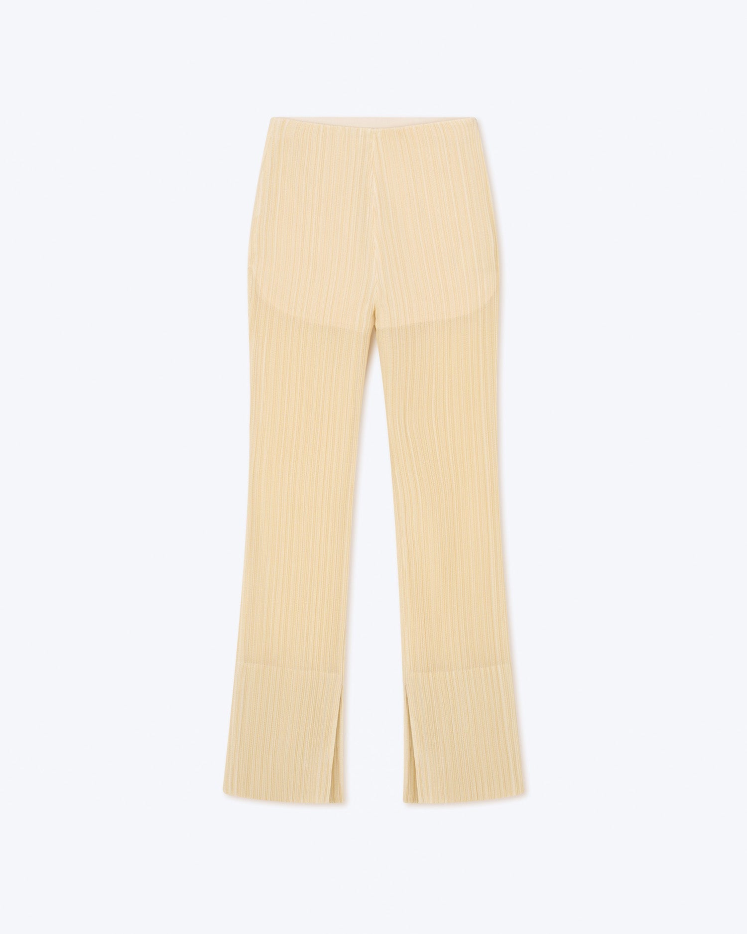 Berra Stretch Pleat Trousers | Creme