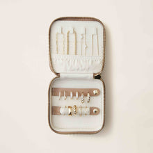 Womens | Mia Jewelry Travel Case | Taupe