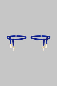 Garters - Signature | Blue