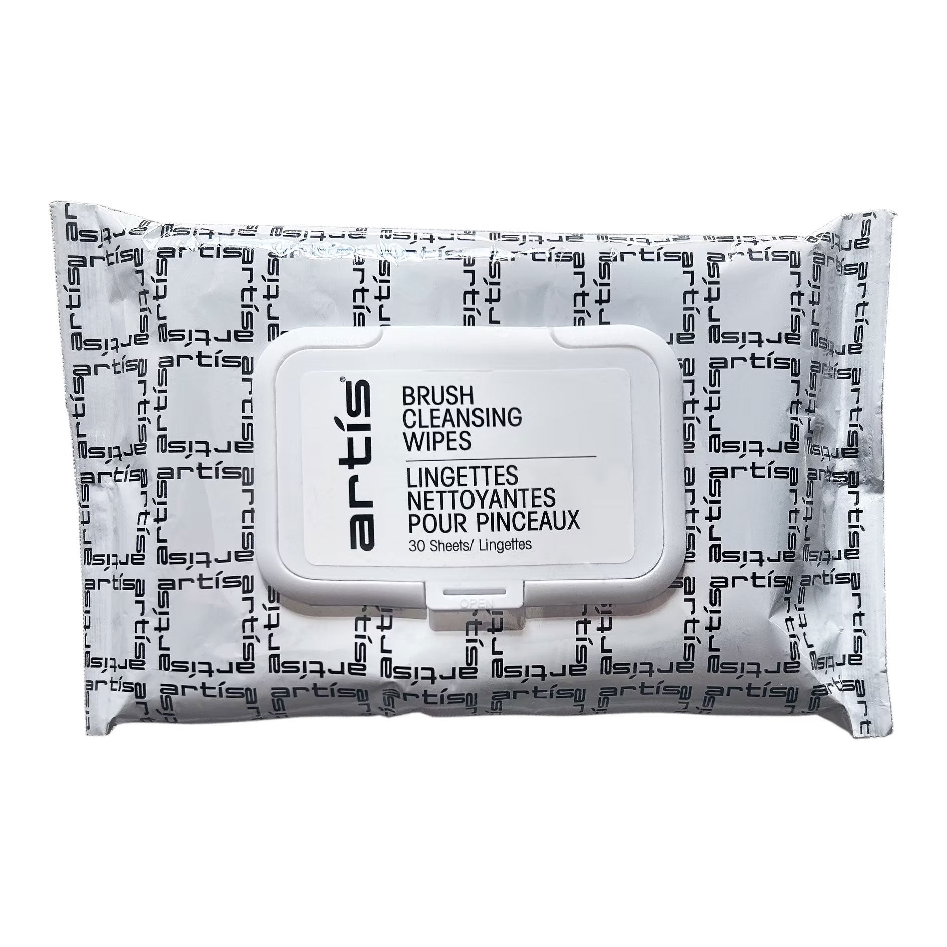Brush Cleaning Wipes | White