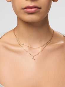 Emerald Martini Charm | 10K Solid Gold | Emerald