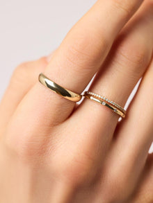 Medium Band Ring | 10K Solid Gold