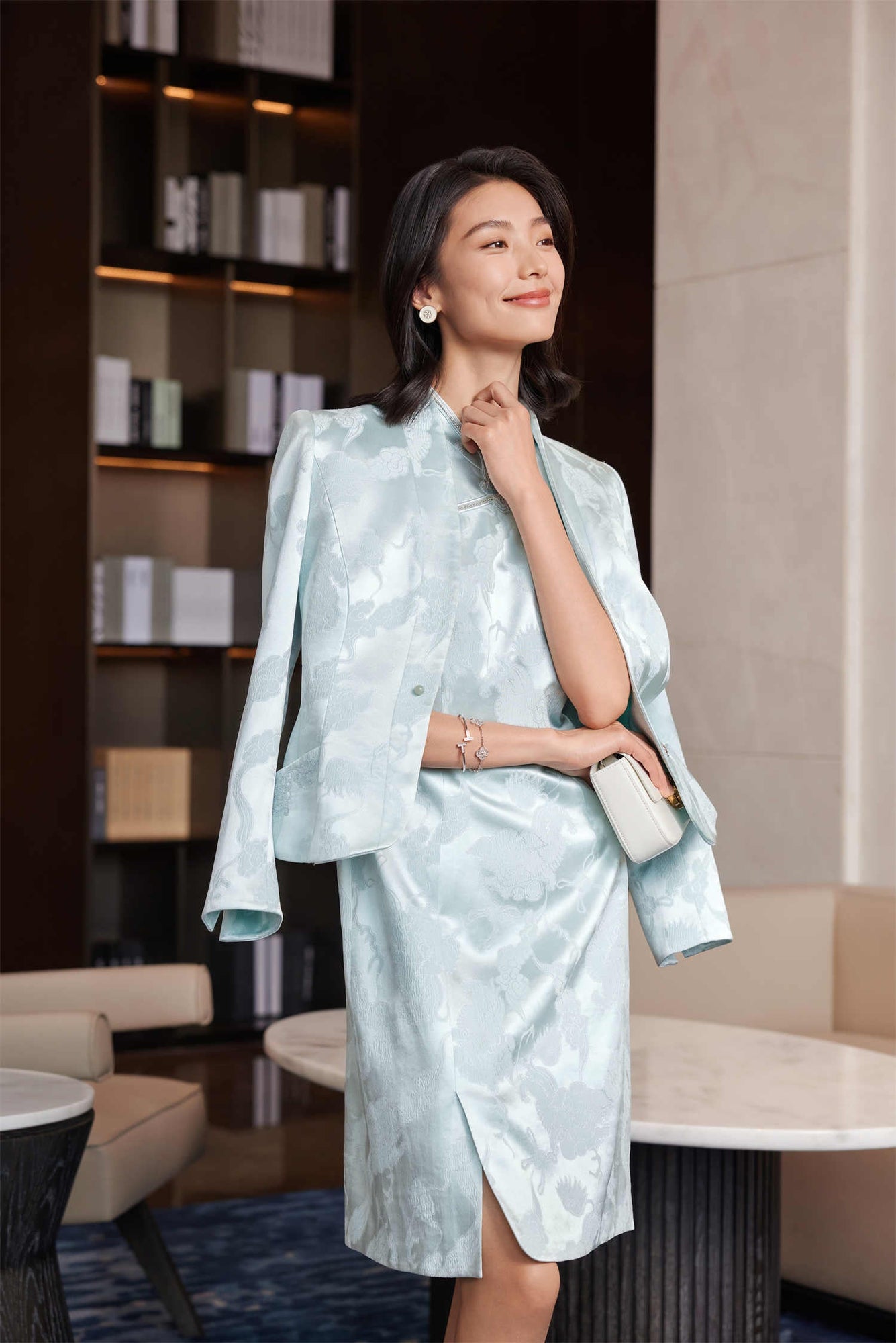 New Chinese-style Jacket | Blue