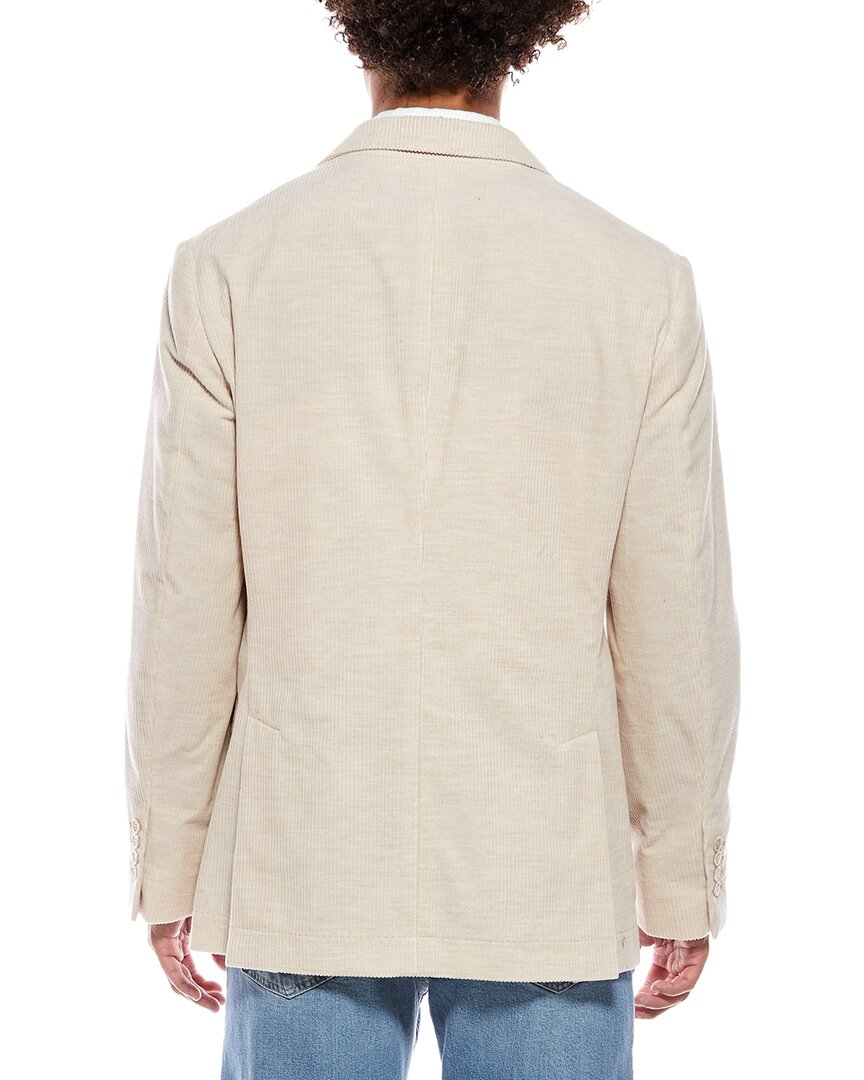Brunello Cucinelli | Mens | Cashmere-Blend Corduroy Blazer | Beige