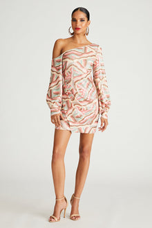 Halston | Kimora Dress In Geode Sequin | Geode