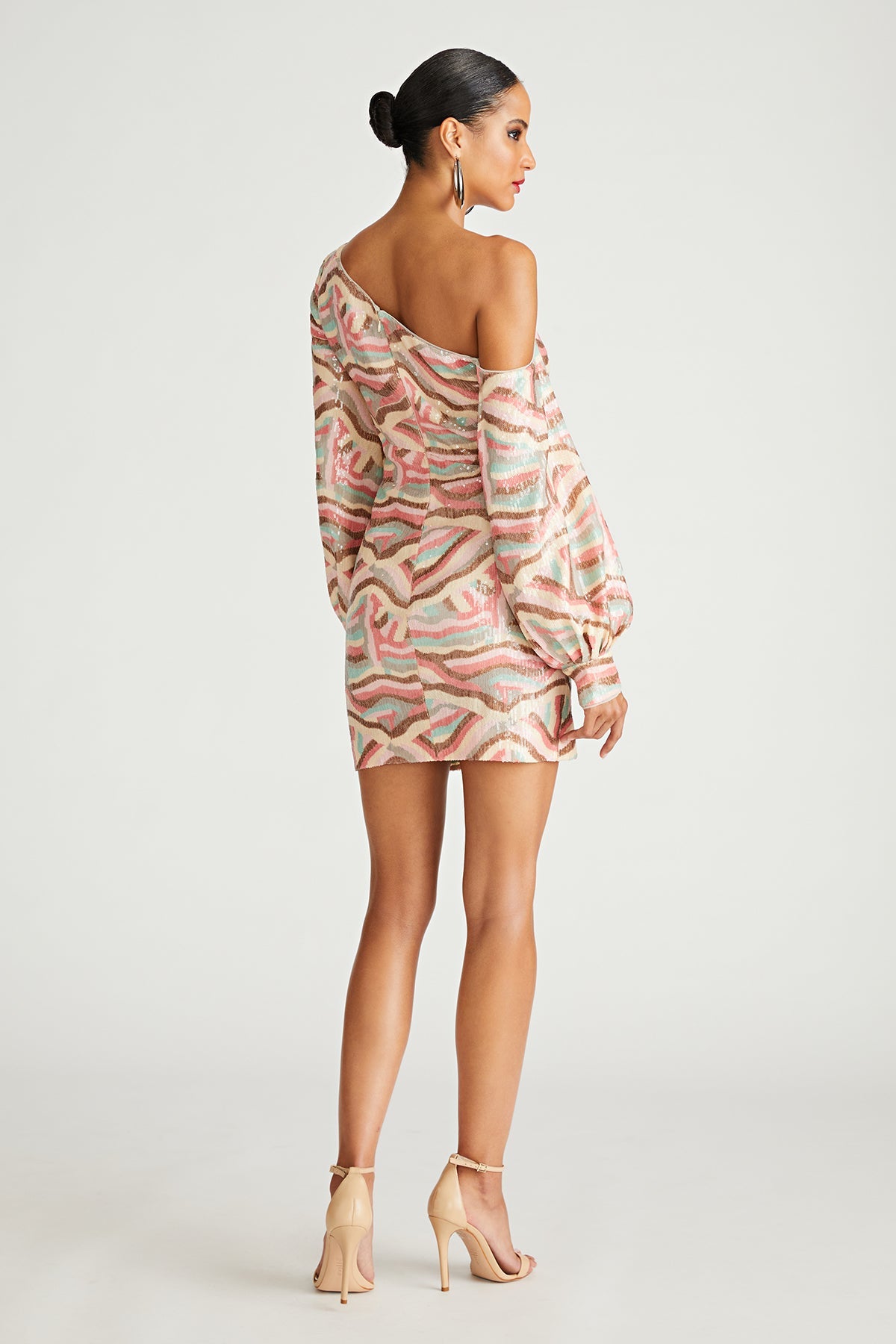 Halston | Kimora Dress In Geode Sequin | Geode