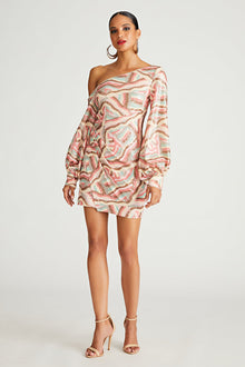 Halston | Kimora Dress In Geode Sequin | Geode