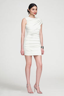 Halston | Sarina Dress In Jersey | Chalk