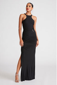 Halston | Lang Gown In Jersey | Black