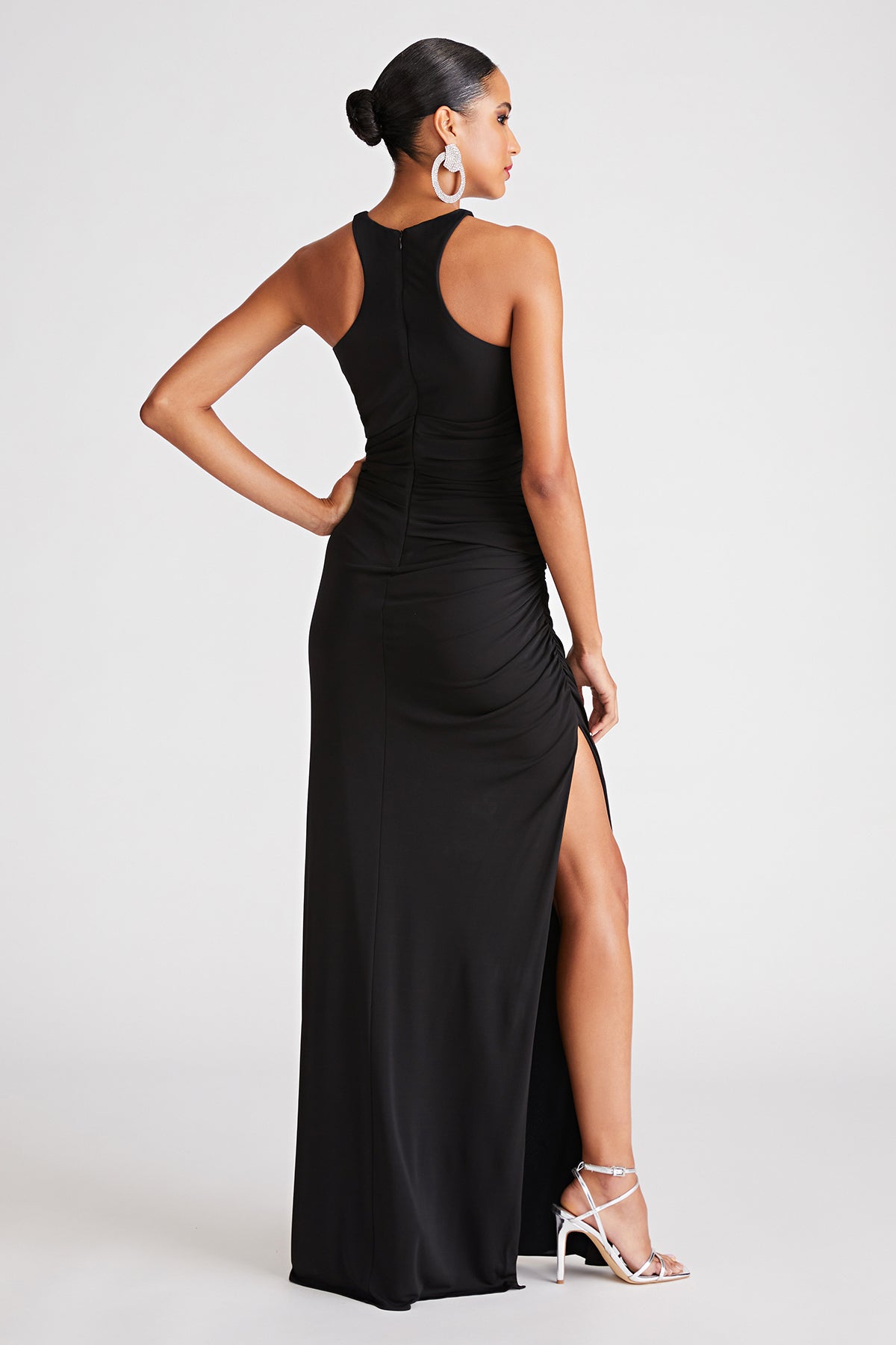 Halston | Lang Gown In Jersey | Black