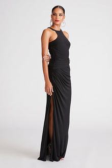 Halston | Lang Gown In Jersey | Black