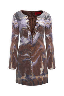 Halston | Wynonna Dress In Sequin | Earth Strata