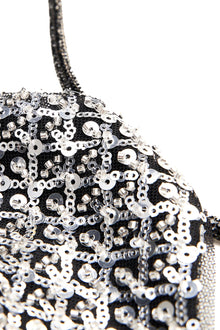 Halston | Yeva Gown In Crystal Sequin | Silver