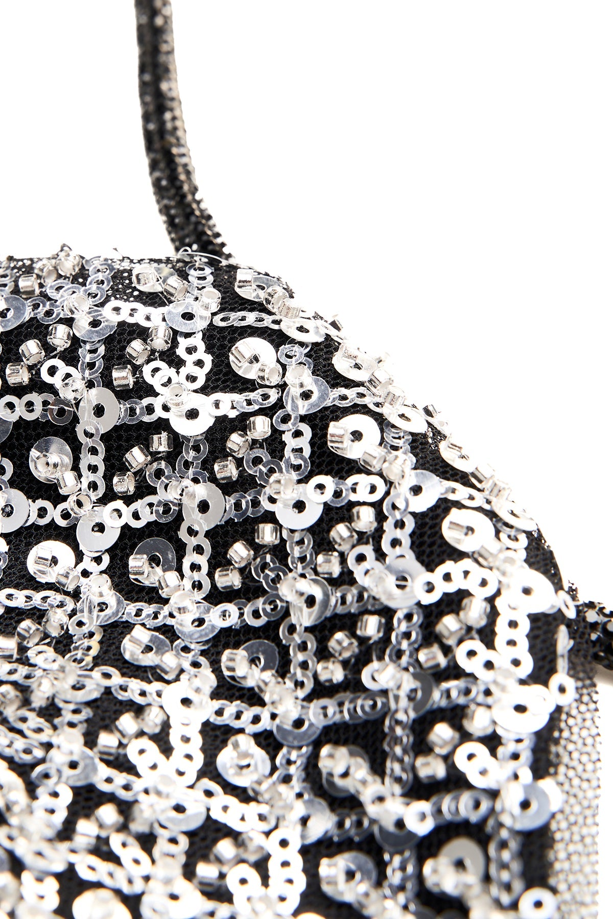 Halston | Yeva Gown In Crystal Sequin | Silver