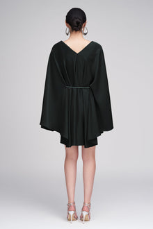 Halston | Ola Dress In Satin | Black