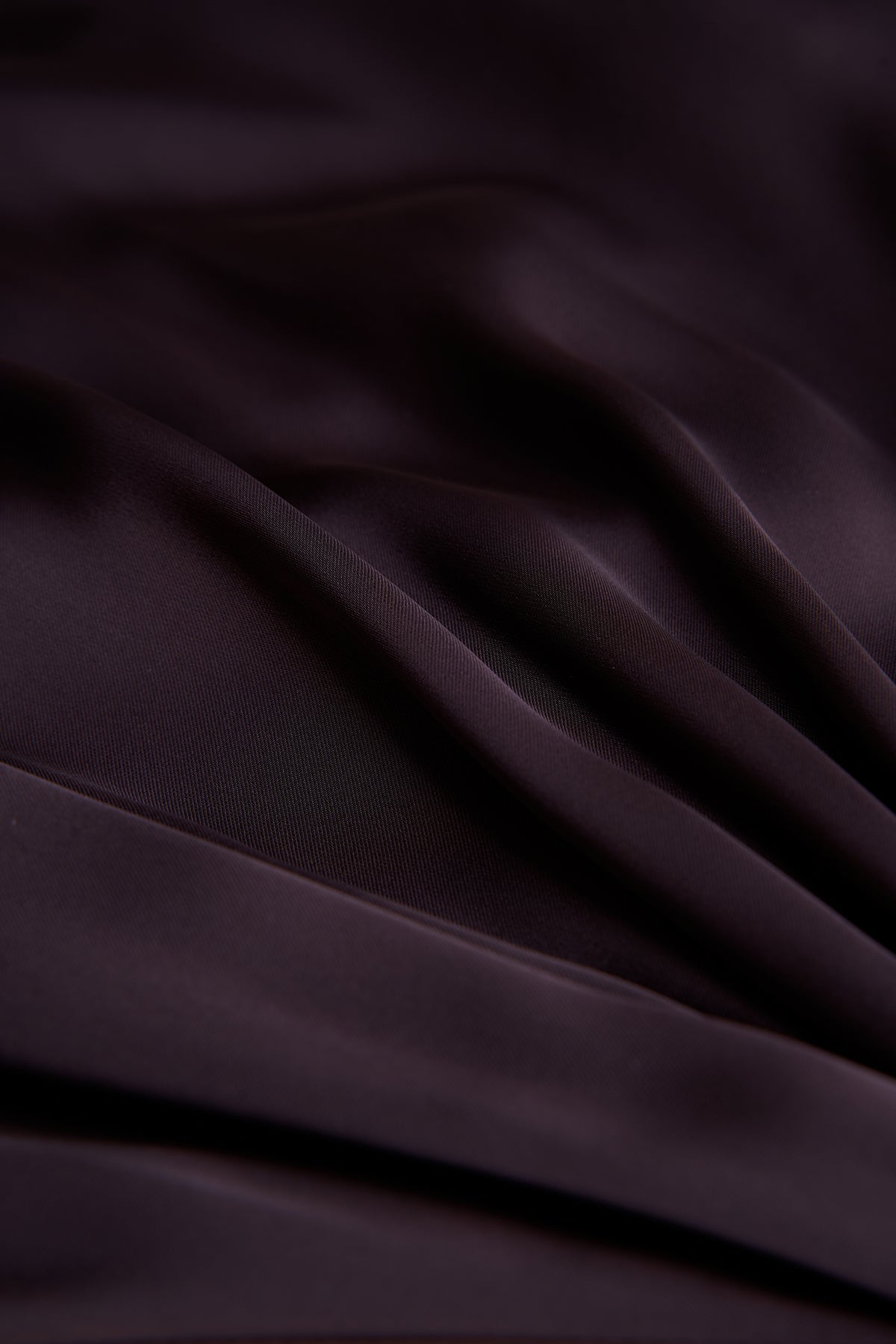 Halston | Layla Dress In Charmeuse | Chocolate