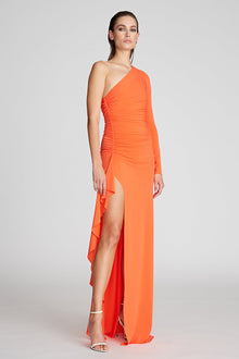 Halston | Giana Gown In Jersey | Flame