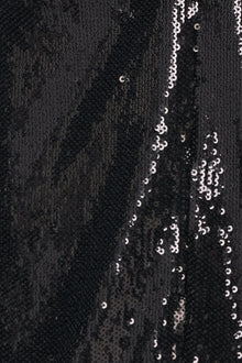 Halston | Kaylee Dress In Sequins | Black