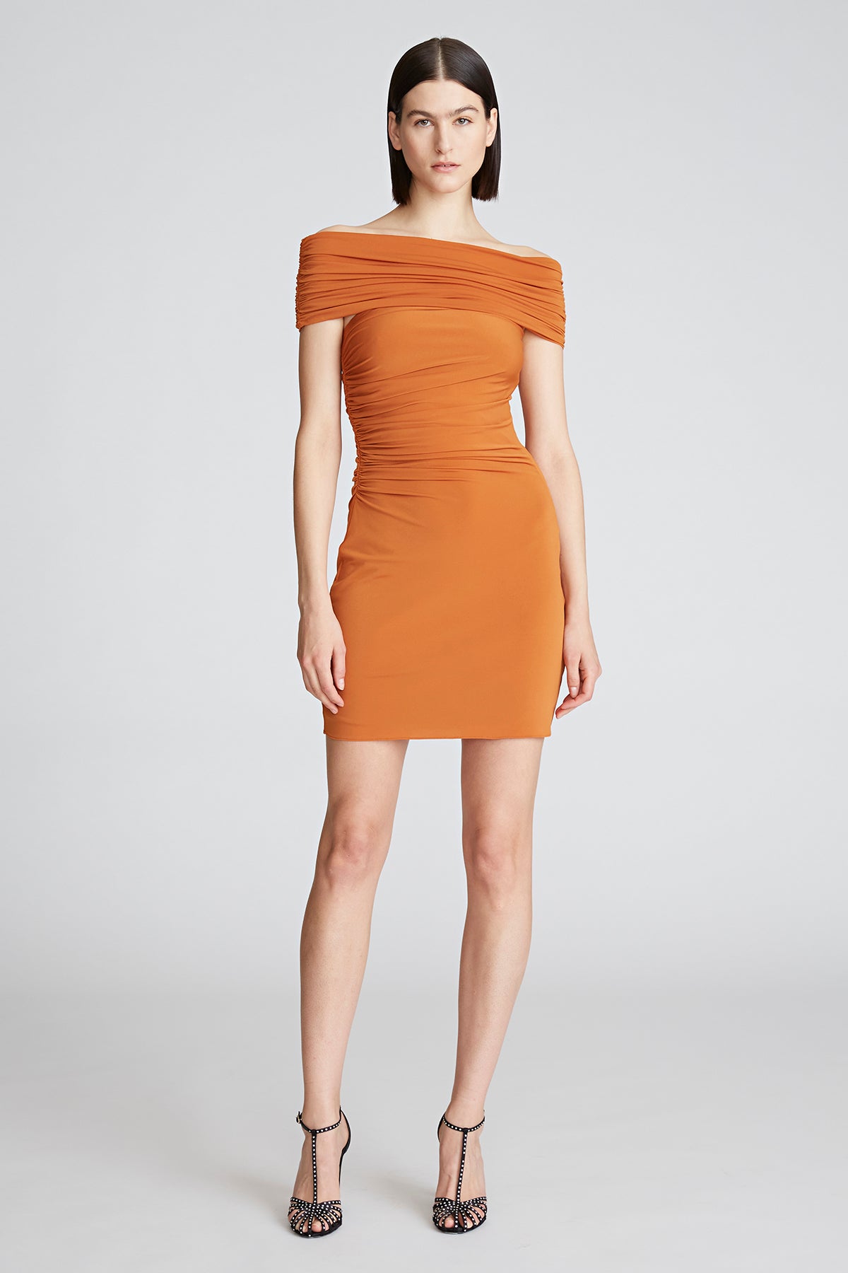 Halston | Aliana Dress In Jersey | Amber