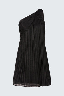 Halston | Clare Dress In Shimmer Jersey | Black