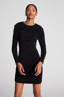 Halston | Gwen Dress In Stretch Jersey | Black