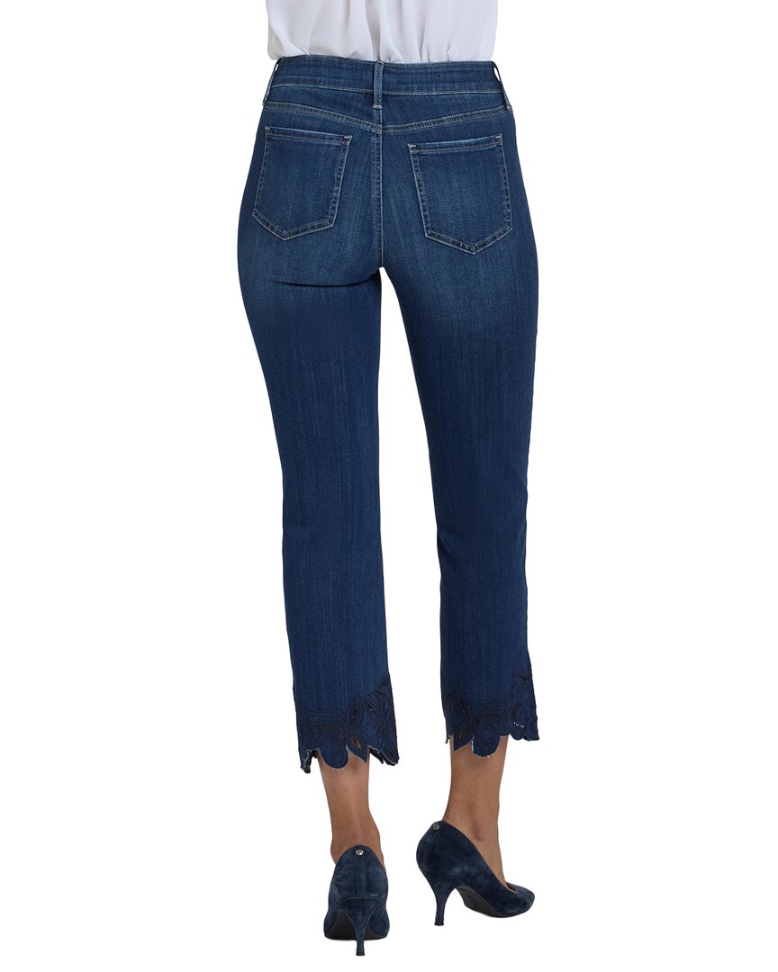 NYDJ | Womens | Petite Marilyn Wonderland Straight Leg Jean | Blue