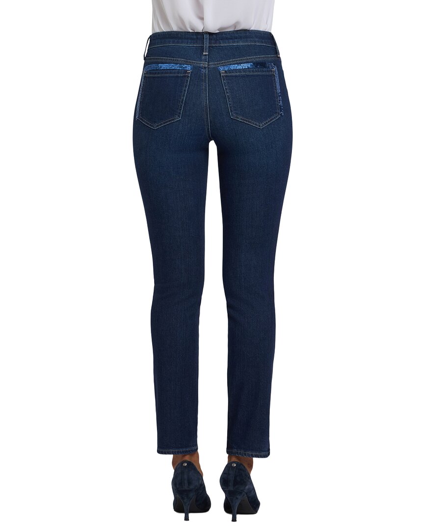 NYDJ | Womens | Petite Sheri Indigo Seine Slim Jean | Purple