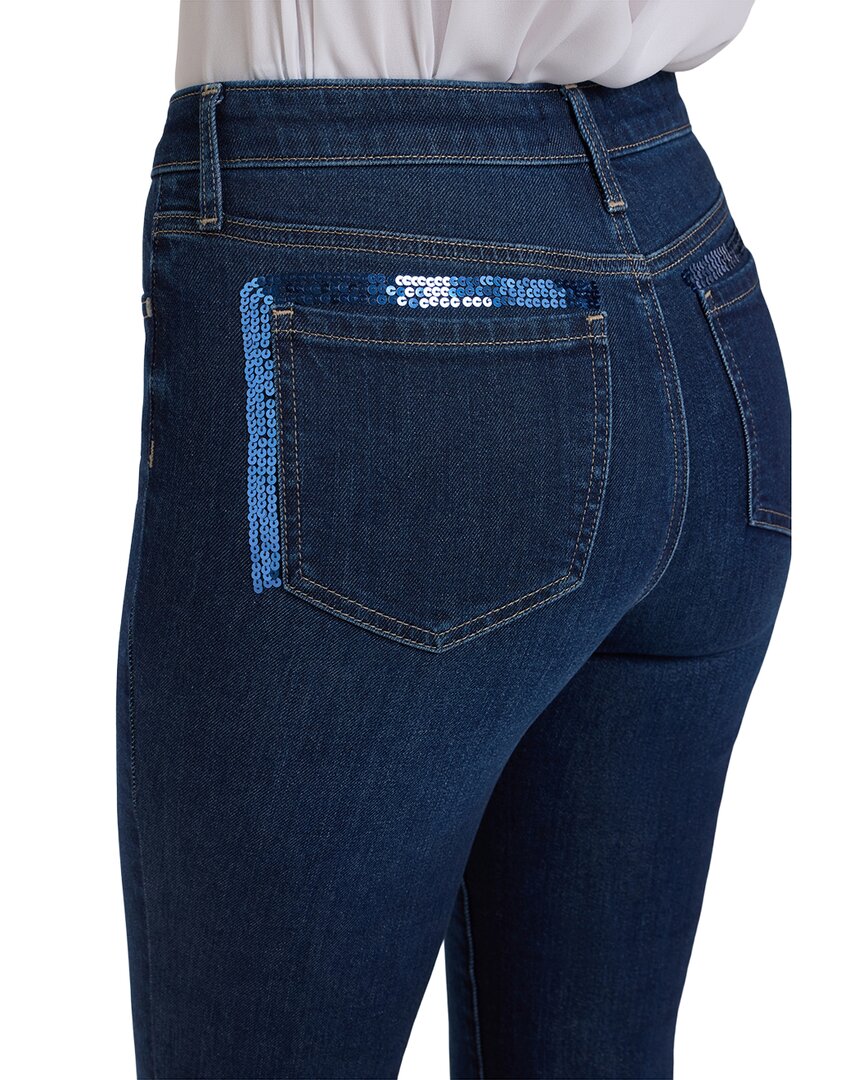NYDJ | Womens | Petite Sheri Indigo Seine Slim Jean | Purple