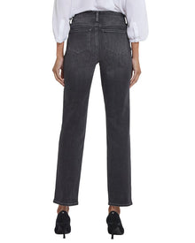 NYDJ | Womens | Petite Sheri Gloomy Marais Slim Jean | Black